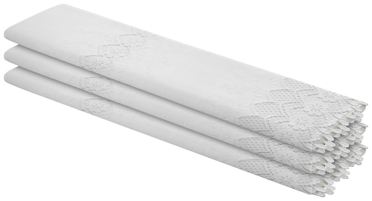 Store-Meterware Elisa weiß H: ca. 145 cm Elisa - weiß (145,00cm)