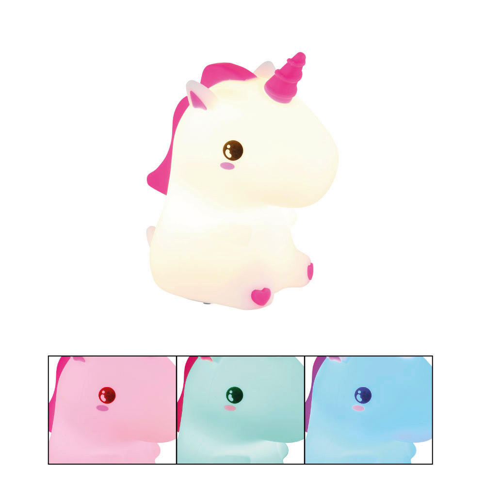 LED-Dekoleuchte Kunststoff B/H/T: ca. 13,3x9,1x15 cm LED-Dekoleuchte_Unicorn - (13,30/9,10/15,00cm)