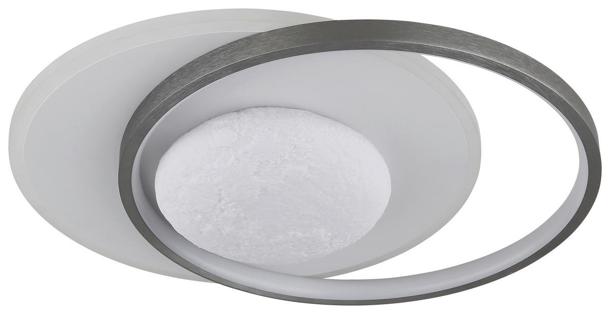 GLOBO Deckenventilator Deckenleuchte-Moon - schwarz/grau (43,00/10,00/36,00cm) - GLOBO