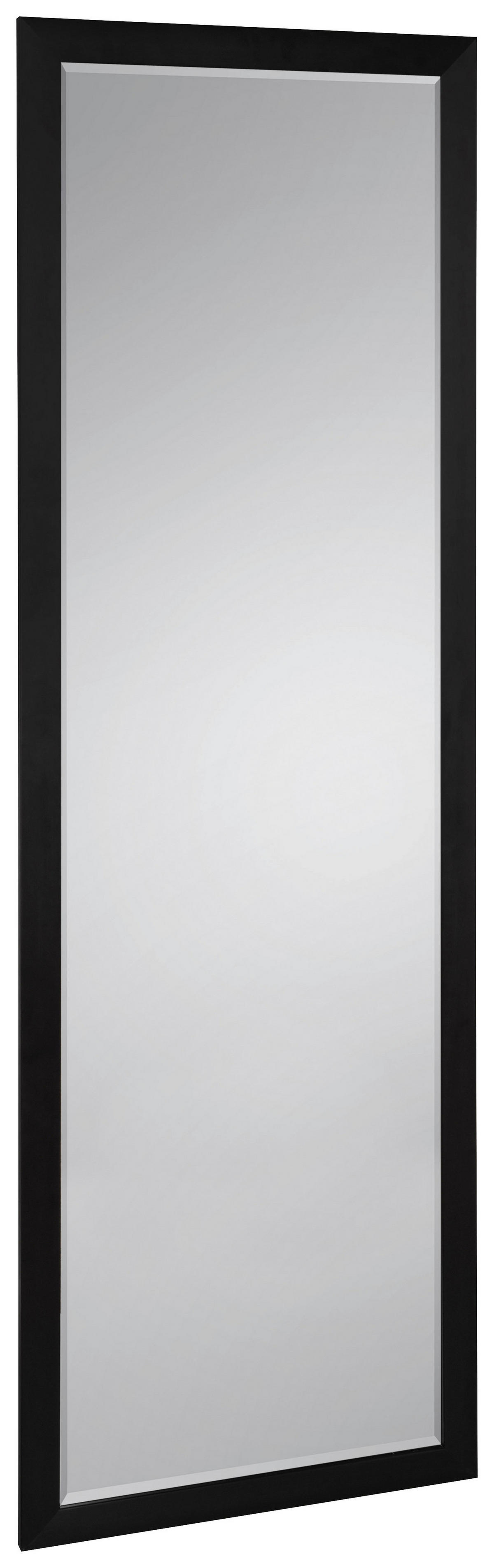 Mirrors&More Rahmenspiegel JULIETTE schwarz B/H/T: ca. 50x150x1,7 cm JULIETTE - schwarz (50,00/150,00/1,70cm) - Mirrors&More