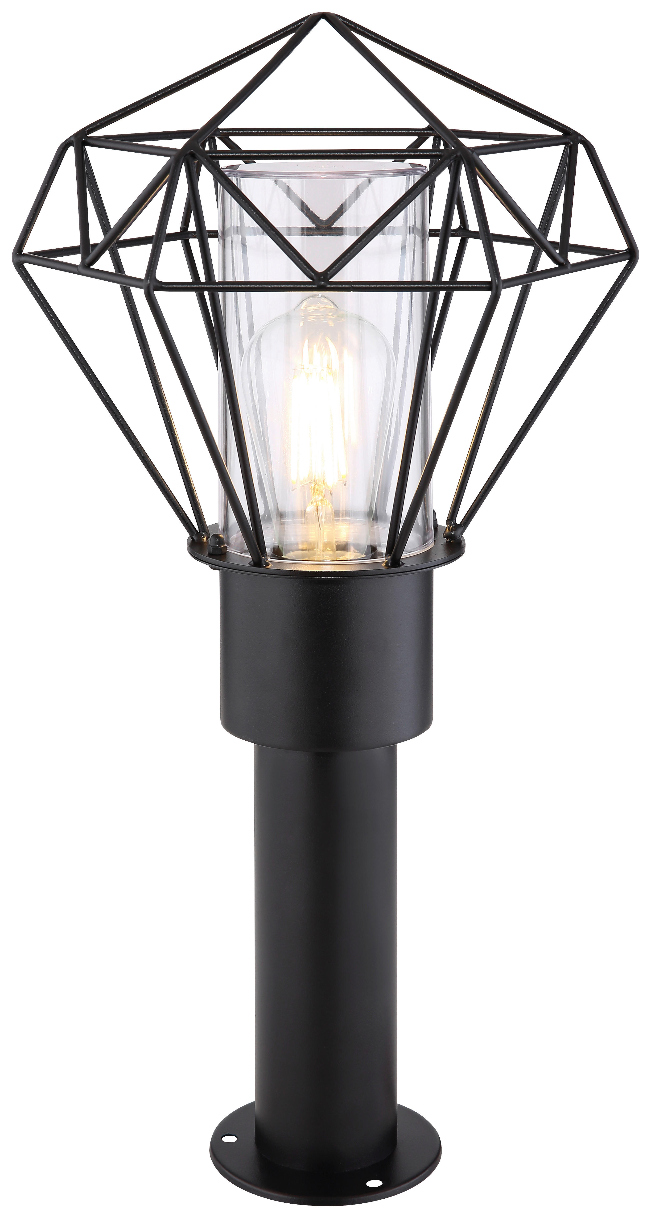 Außenleuchte HORACE 31356 schwarz B/H/L: ca. 25,5x50x22,5 cm HORACE - schwarz (22,50/25,50/50,00cm) - GLOBO