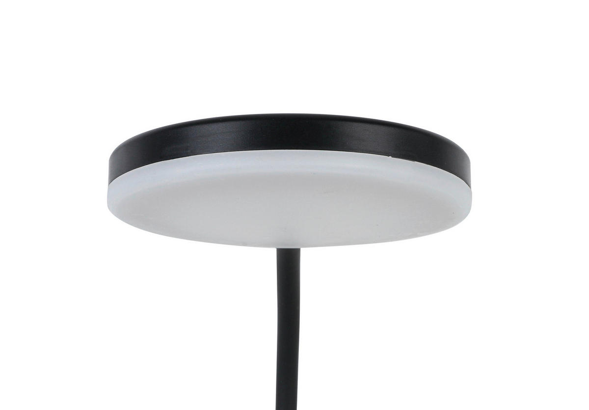 Nolo Tischleuchte schwarz Kunststoff B/H/L: ca. 6,5x52x14 cm LED-Klemmtischleuchte_Noah - schwarz (14,00/6,50/52,00cm) - Nolo