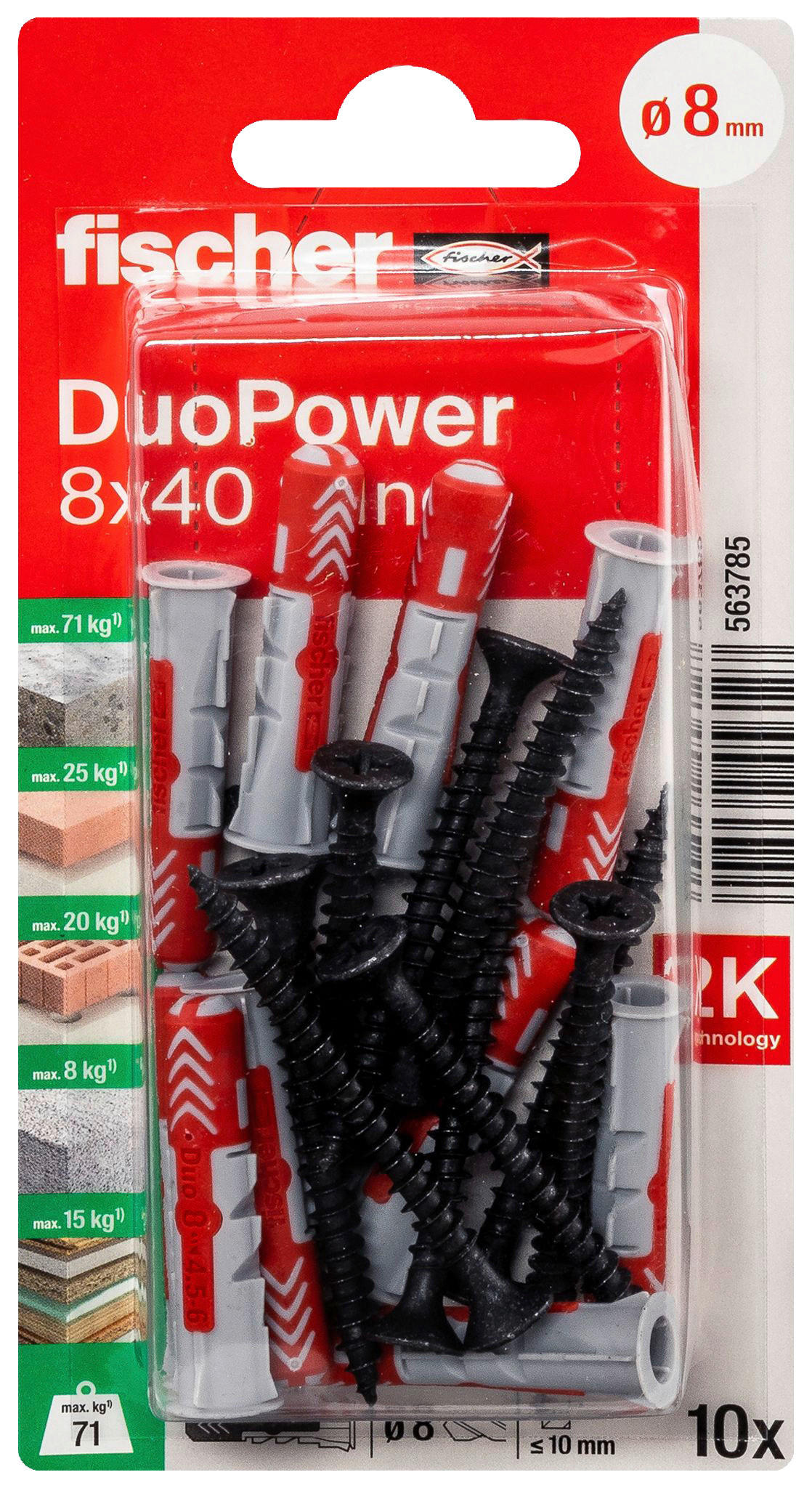 fischer Dübel- und Schraubenset Dübel-/u.Schraubenset_fischer - fischer