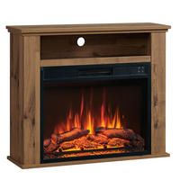 Balderia Elektrischer-Kamin Frida Eiche B/H/T: ca. 78,3x64,7x23 cm Frida Elektrischer Kamin - Eiche (78,30/64,70/23,00cm) - Balderia