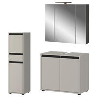 Badezimmer-Set 9942-186 steingrau B/H/T: ca. 124x200x34 cm 9942-186 - steingrau (124,00/200,00/34,00cm) - Germania