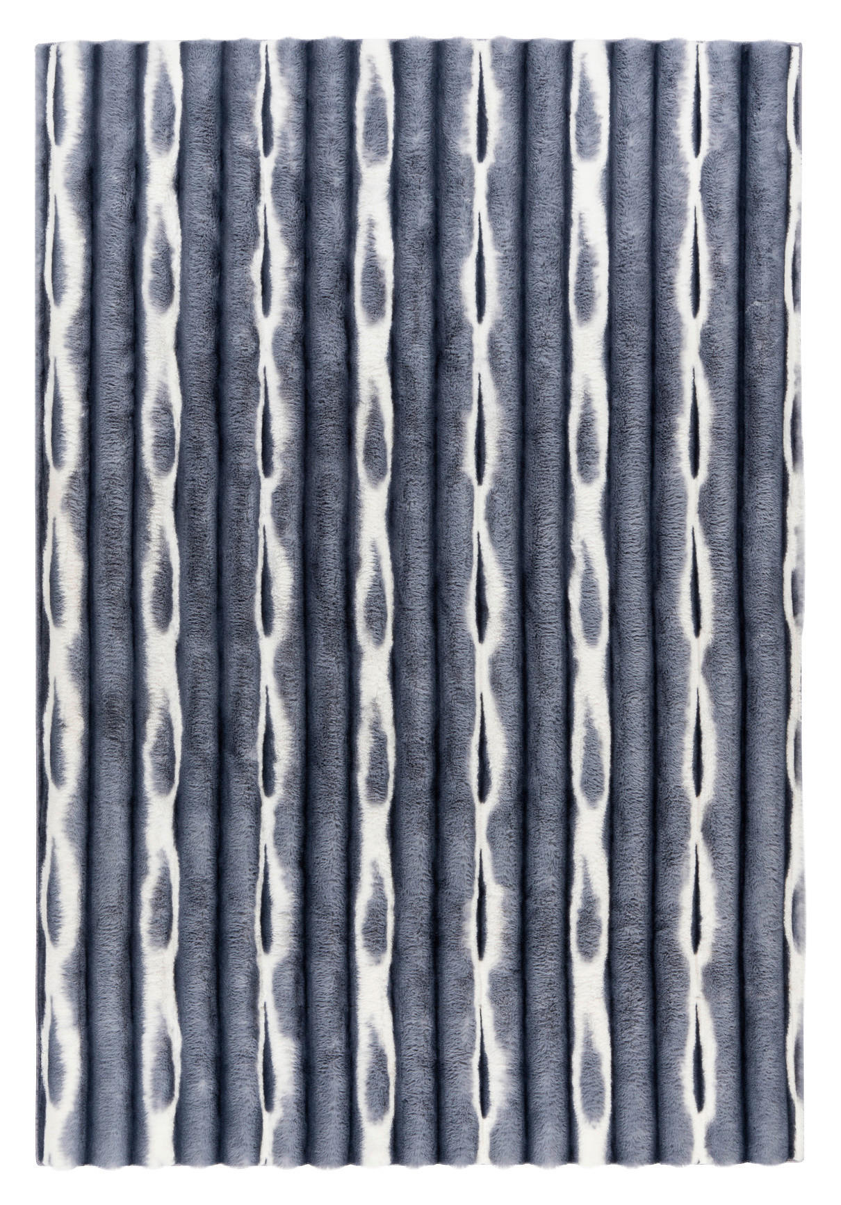 Obsession Teppich Whispering Waves blau B/L: ca. 80x300 cm günstig online kaufen