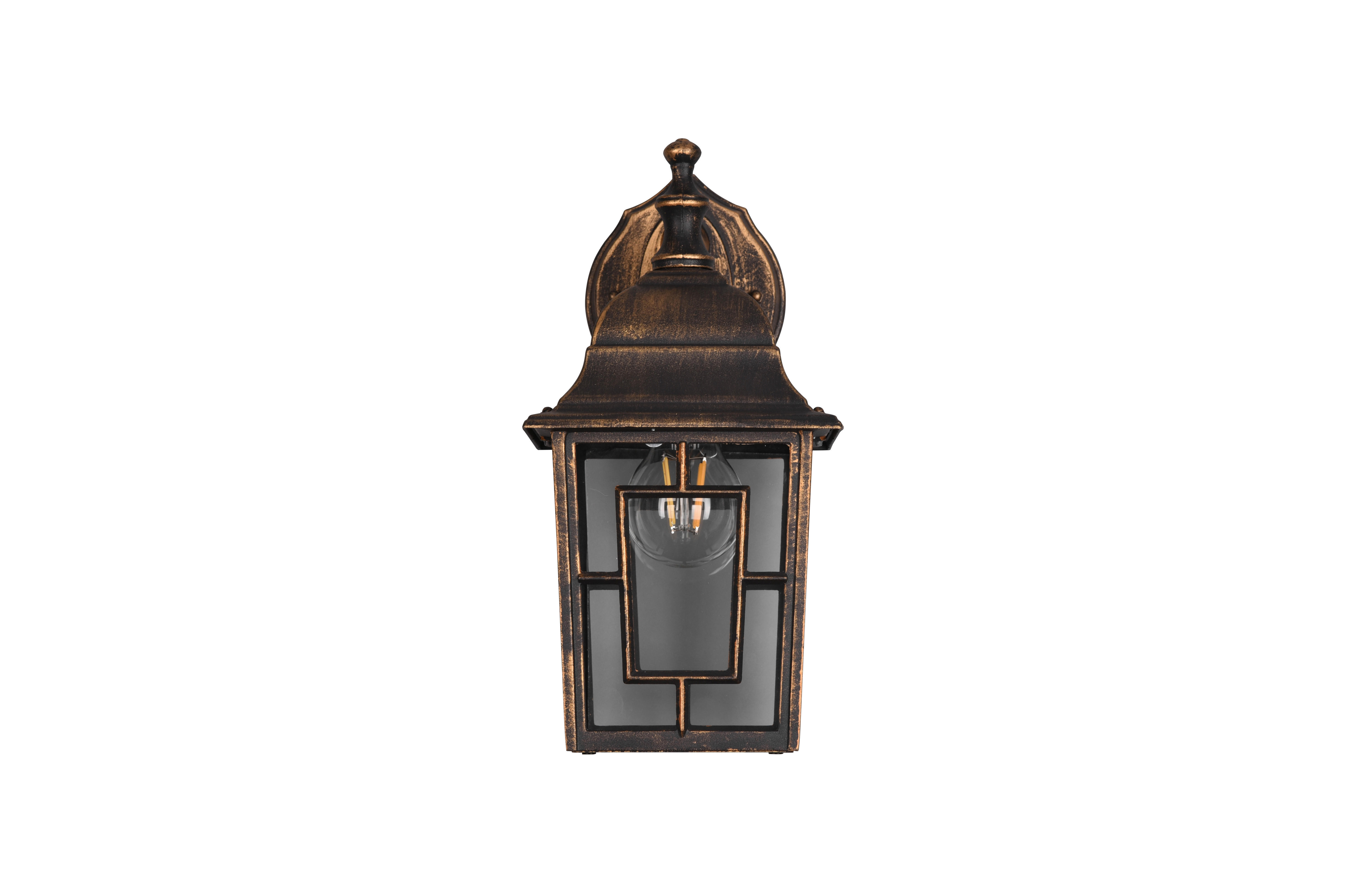 Außen-Wandleuchte Volturno 205967128 rostfarbig B/H/T: ca. 15x30x19,5 cm Volturno - rostfarbig (15,00/30,00/19,50cm) - Trio