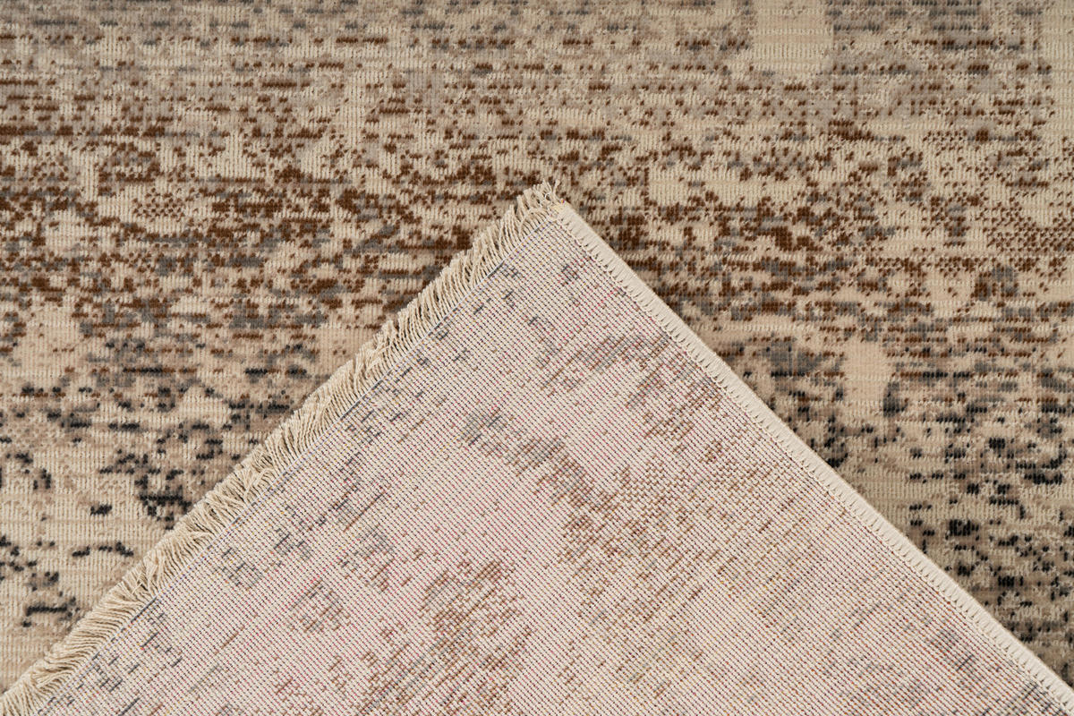Kayoom Kurzflorteppich Charin 225 beige B/H/L: ca. 80x0,35x150 cm Charin 225 - beige (150,00/80,00/0,35cm) - Kayoom