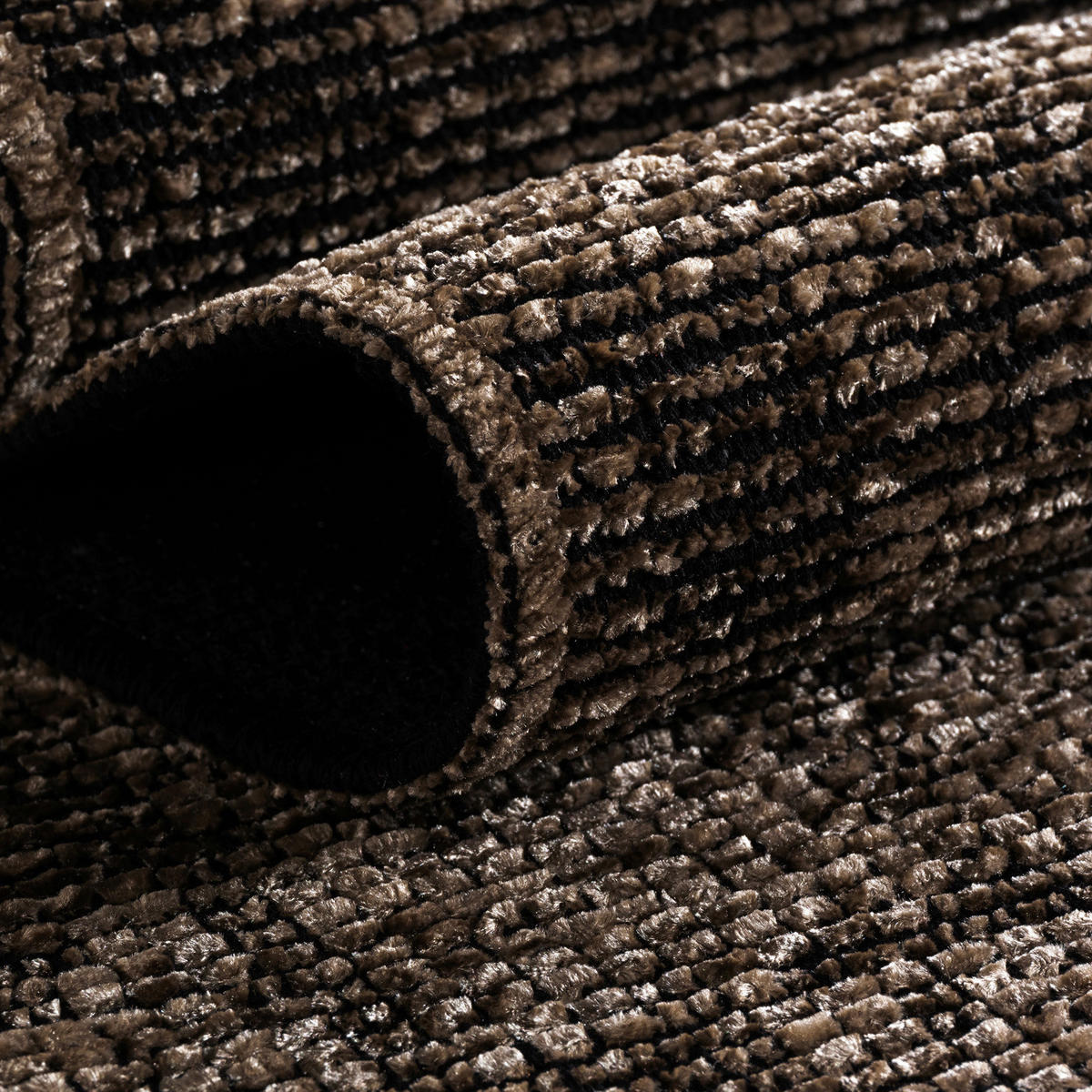Ayyildiz Teppich SPACE braun B/L: ca. 140x200 cm SPACE - braun (140,00/200,00cm) - Ayyildiz