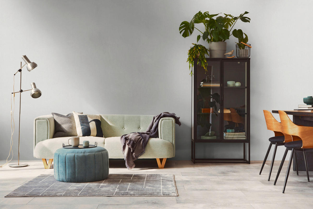 A.S.Creation Vliestapete hellgrau B/H/D: ca. 53x1005x9,3 cm Vliestapete - hellgrau (9,30/1005,00cm) - A.S.Creation