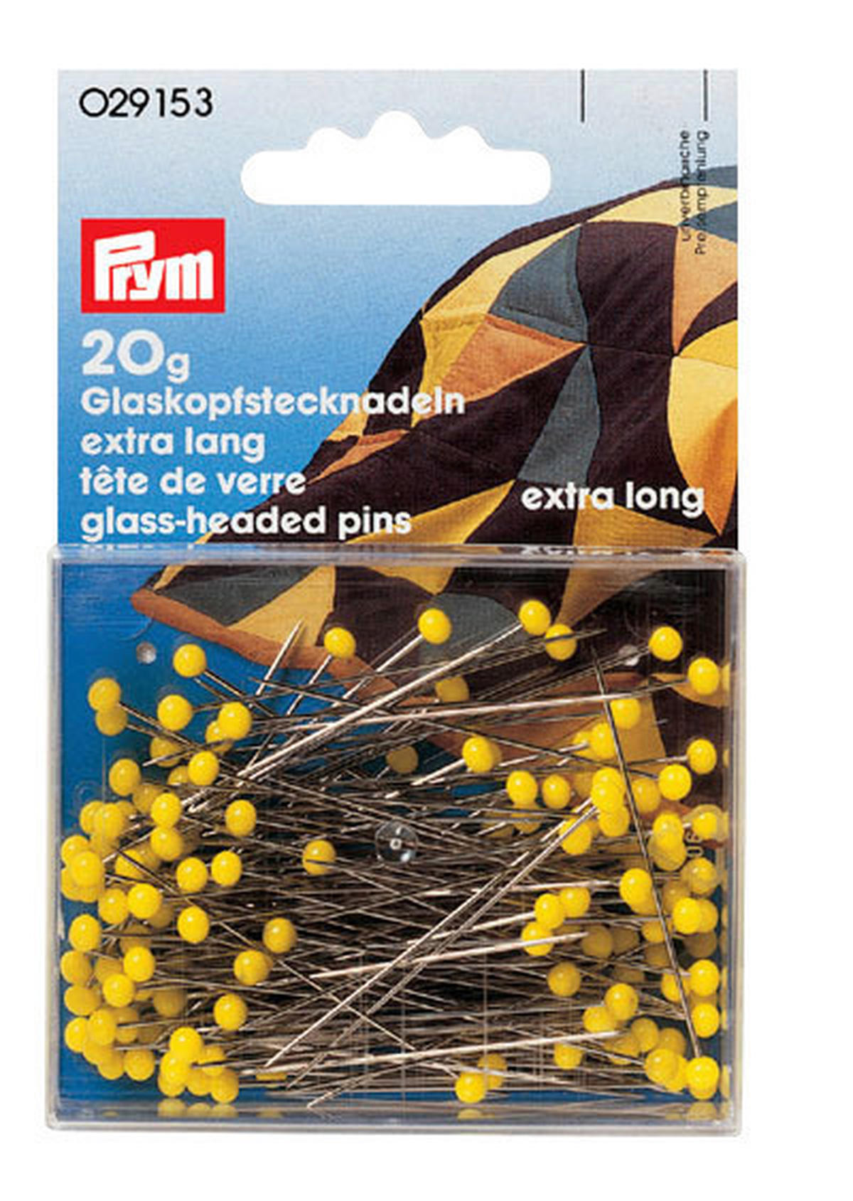 Glaskopfstecknadel Glaskopfstecknadel_Prym - gelb - Prym
