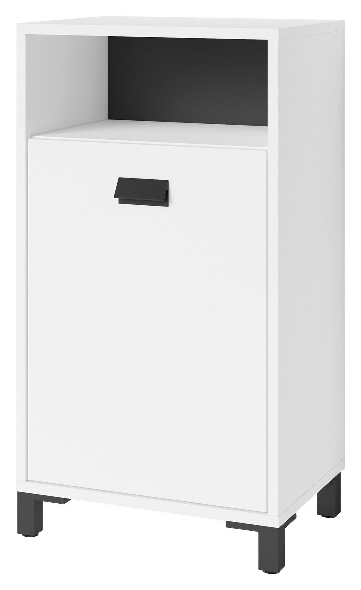 Midischrank WELLNESS weiß B/H/T: ca. 42x77,5x31 cm WELLNESS - weiß (42,00/77,50/31,00cm) - byLIVING