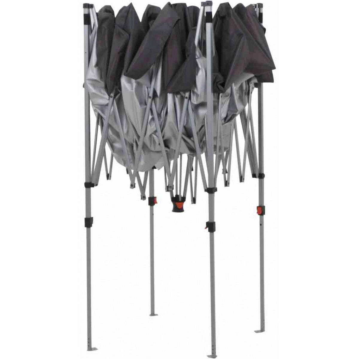 Gardamo Pavillon EASYUP Stahl Polyester B/H/L: ca. 300x270x300 cm EASYUP - Stahl (300,00/300,00/270,00cm) - Gardamo