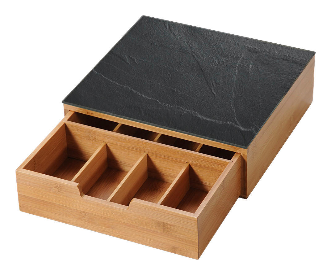 Kesper Box mit Schublade natur B/H/L: ca. 31x9,8x30 cm Box_mit_Schublade - natur (30,00/31,00/9,80cm) - Kesper