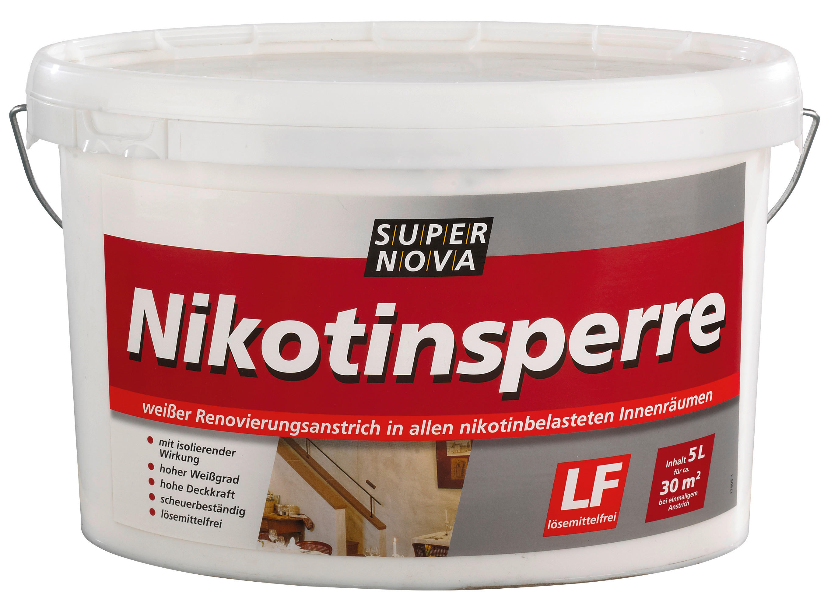 Super-Nova Nikotinsperre weiß ca. 5 l