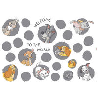 Komar Wandtattoo A simple Start Disney A simple Start B/L: ca. 100x70 cm A simple Start - (100,00/70,00cm) - Komar