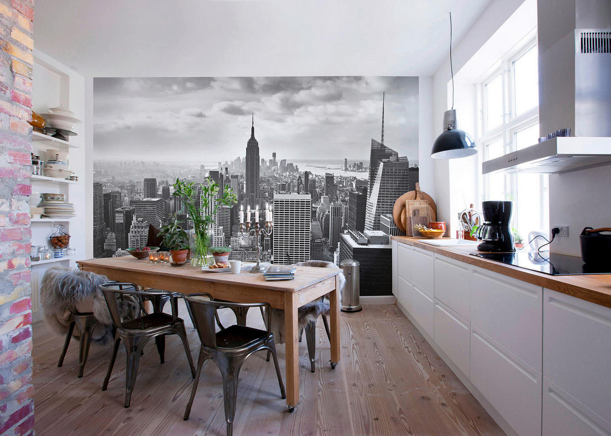 Komar Fototapete NYC Black And White 8-323 NYC Black And White 8-323 - Komar
