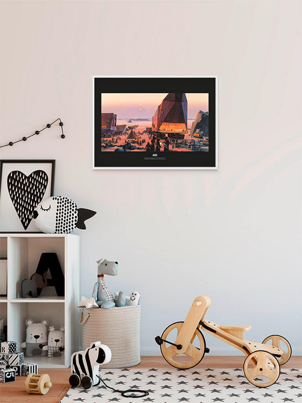 Komar Poster Star Wars Classic RMQ Java Market Star Wars B/L: ca. 50x40 cm Star Wars Classic RMQ Java Market - (50,00/40,00cm) - Komar