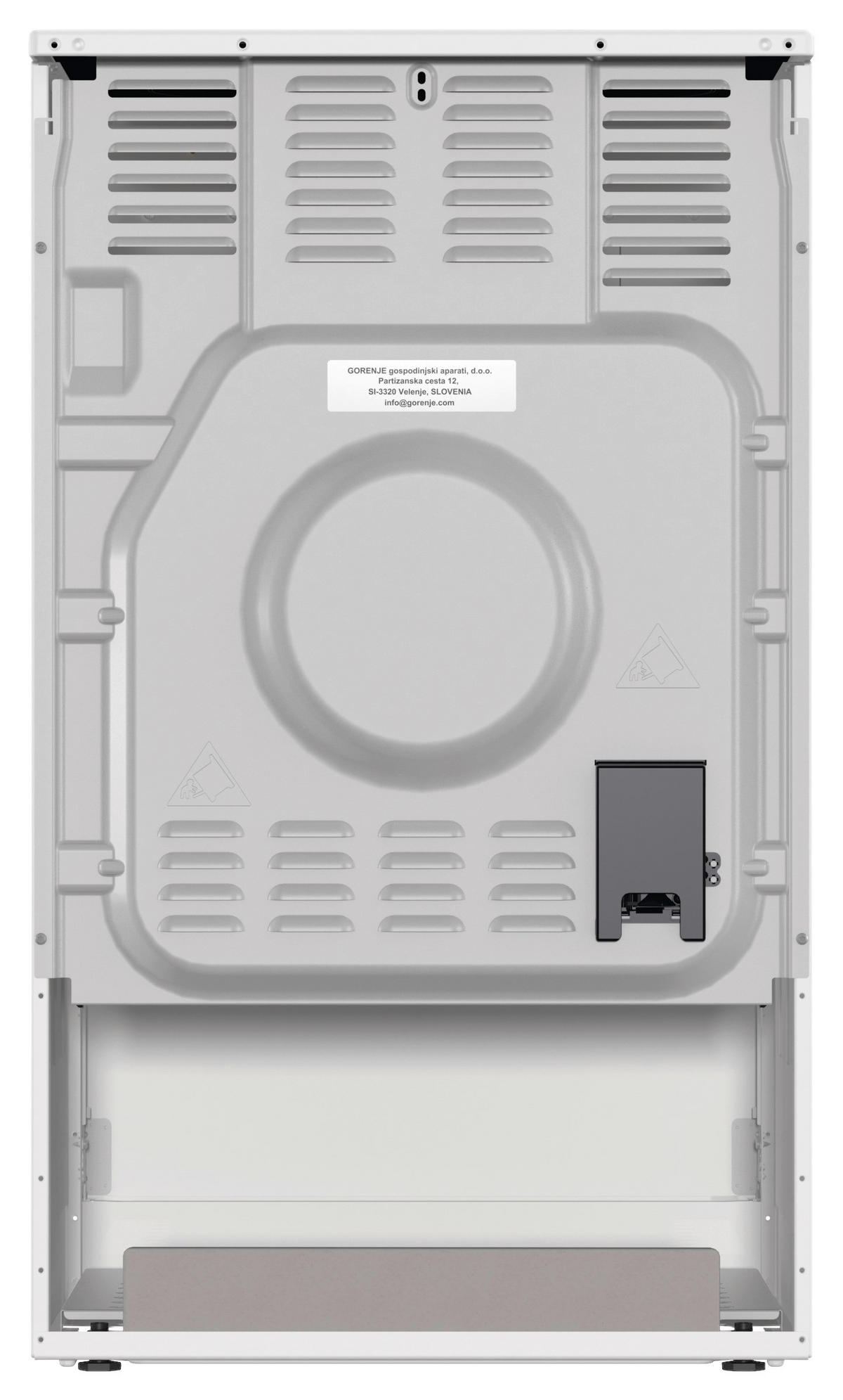 Gorenje Stand-Elektroherd GEC5C41WG weiß B/H/T: ca. 50x85x59 cm Stand-Elektroherd GEC 5C41 WG - weiß (50,00/85,00/59,00cm) - Gorenje