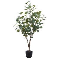 Kunstpflanze grün Kunststoff H: ca. 100 cm Eukalyptusbaum - grün (100,00cm)