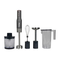 Hagenuk Stabmixer-Set ESMS-400 schwarz Kunststoff Edelstahl B/H/T: ca. 22x42x15 cm Stabmixerset_Hagenuk ESMS-400 - schwarz (22,00/42,00/15,00cm) - Hagenuk
