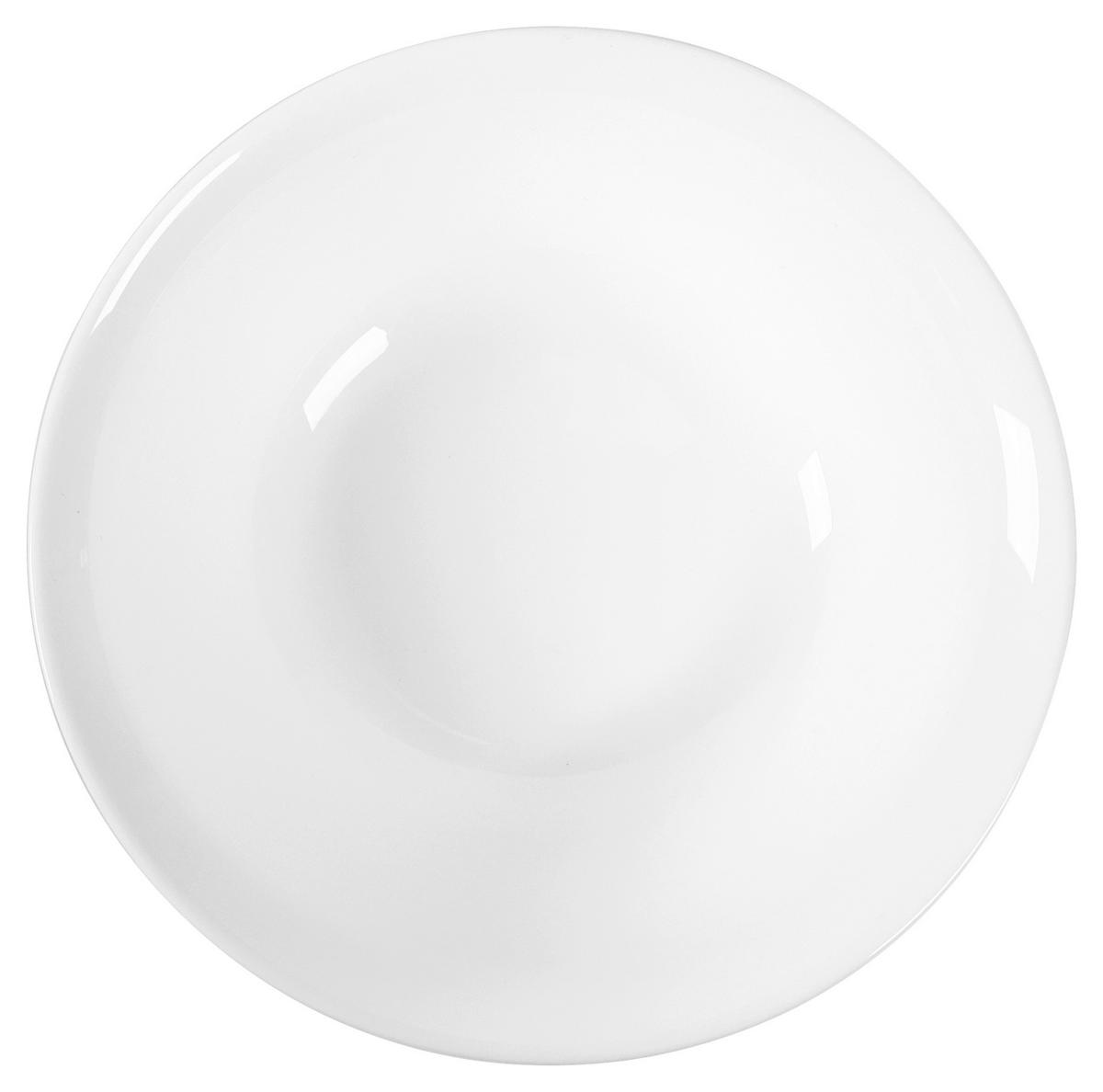 Schale weiß Opal-Hartglas Schale_Aria - weiß
