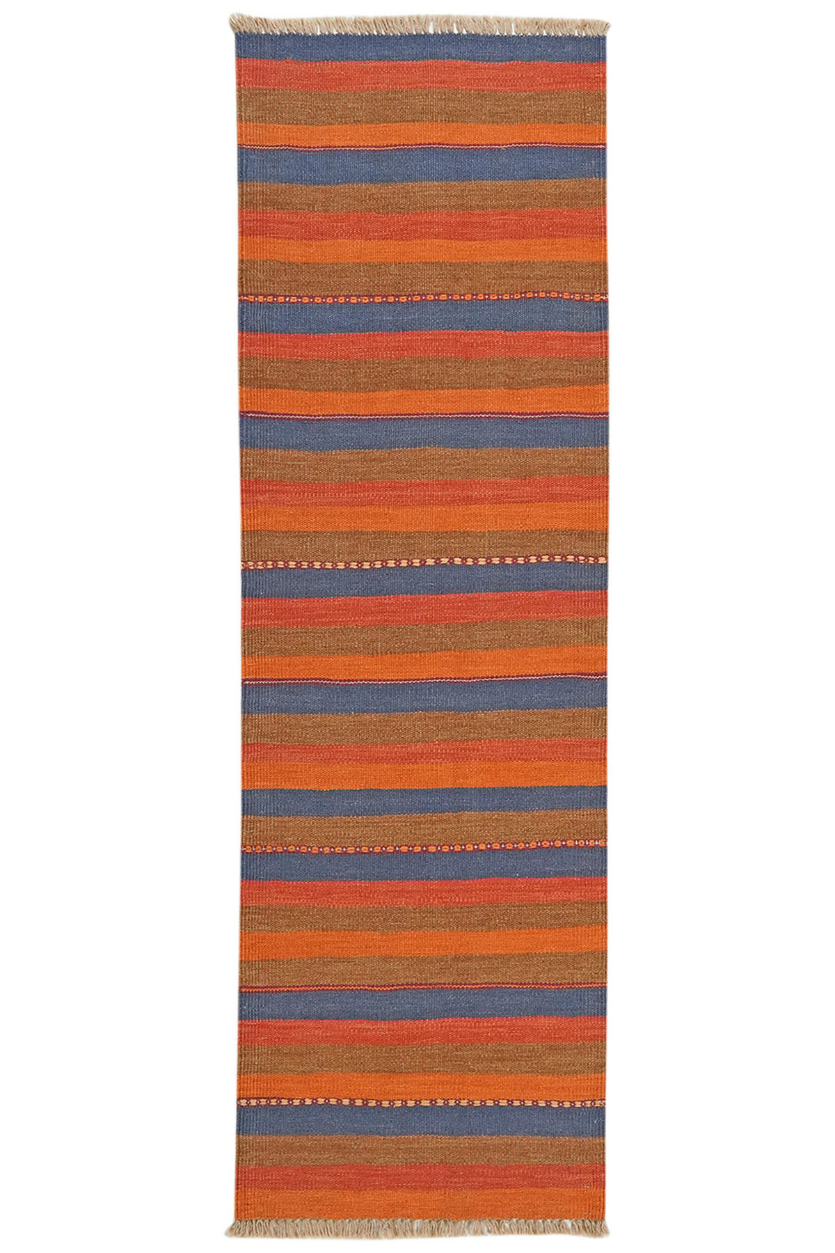 PersaTepp Teppich Kelim Gashgai multicolor B/L: ca. 60x192 cm Kelim Gashgai - multicolor (60,00/192,00cm) - PersaTepp