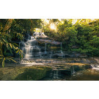 Komar Fototapete Golden Falls B/L: ca. 450x280 cm Golden Falls - (450,00/280,00cm) - Komar