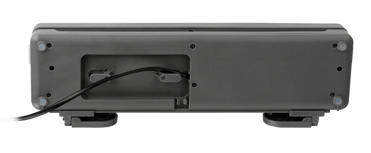 Emerio Vakuumierer VS-130802 grau Kunststoff B/H/T: ca. 37,2x6,2x9,7 cm ca. 120 W Vakuumierer VS-130802 - grau (37,20/6,20/9,70cm) - Emerio