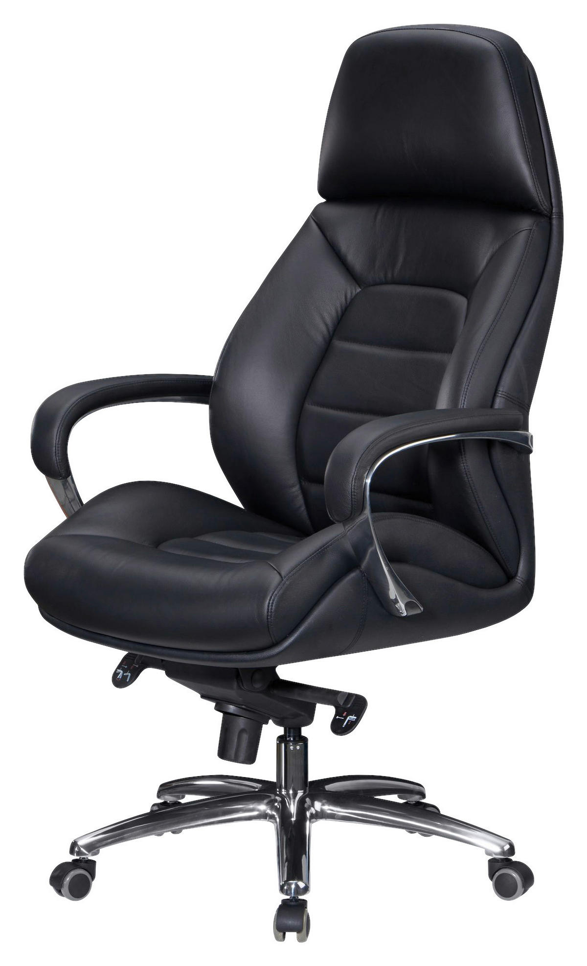 Drehstuhl schwarz Bürostuhl - schwarz (67,00/137,00/67,00cm) - Amstyle