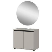 Badezimmer-Set 9941-186 steingrau B/H/T: ca. 60x200x34 cm 9941-186 - steingrau (60,00/200,00/34,00cm) - Germania