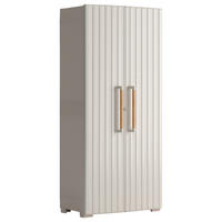 Keter Kunststoffschrank Groove beige Kunststoff B/H/T: ca. 80x180x45 cm Groove - beige (80,00/180,00/45,00cm) - Keter
