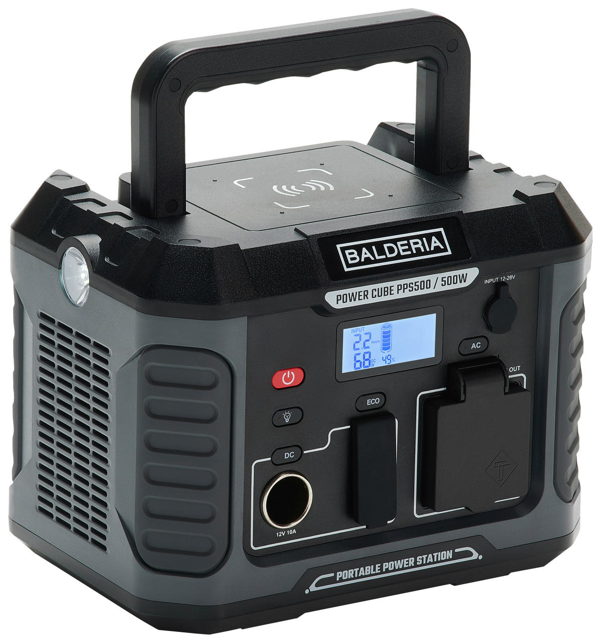 Balderia Powerstation  PS500-60 B/H/T: ca. 23x17,8x16,8 cm BALDERIA Power Set PS500-60 - (23,00/17,80/16,80cm) - Balderia
