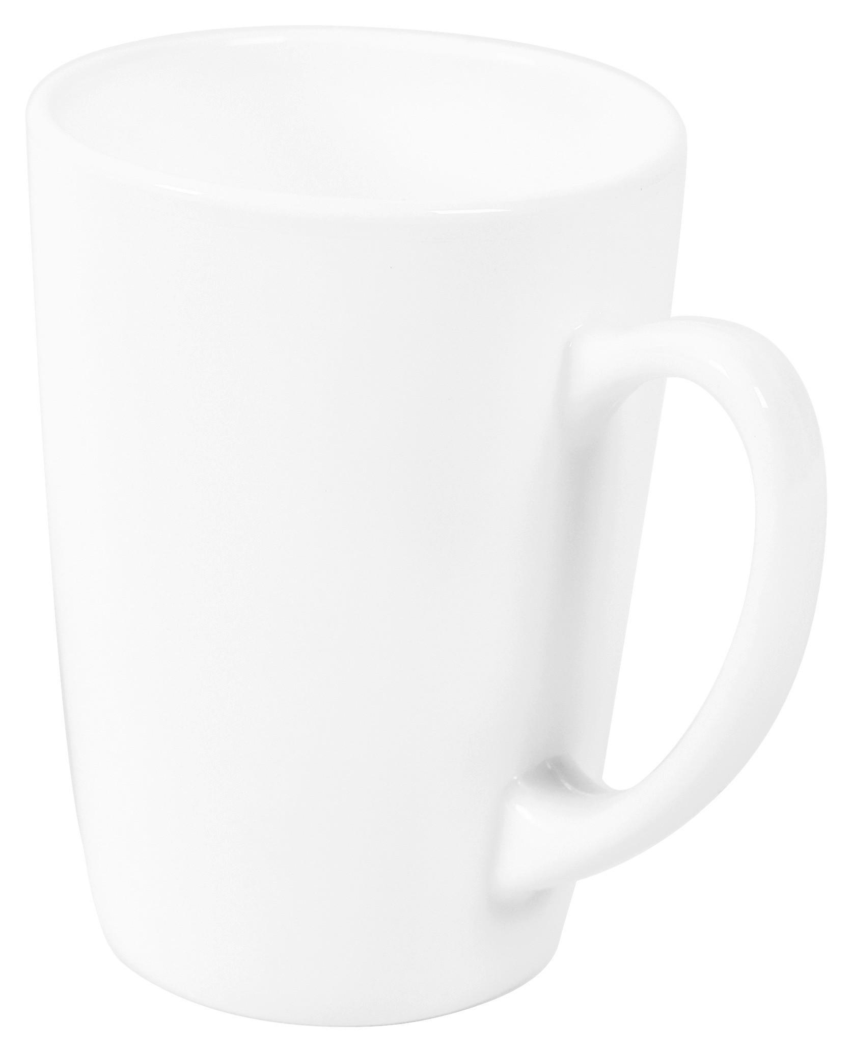 Kaffeebecher weiß Opal-Hartglas Kaffeebecher_Aria - weiß