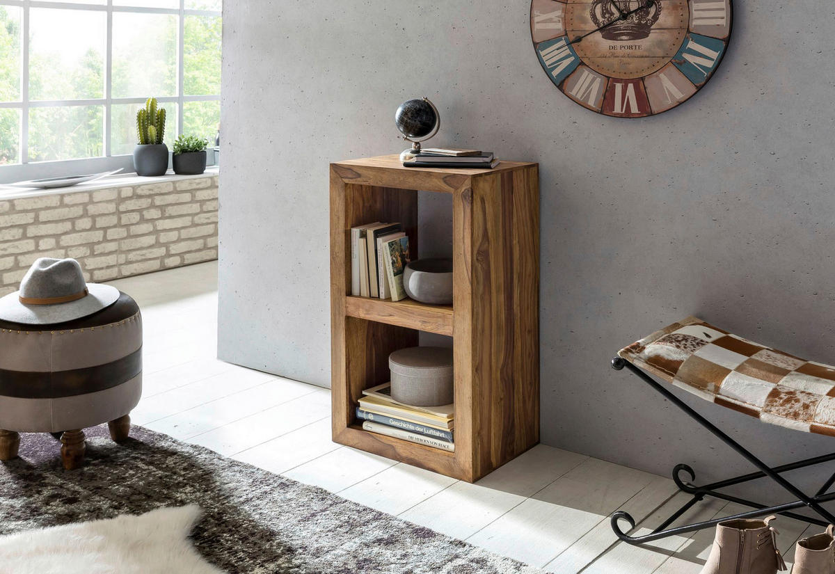 Standregal natur B/H/T: ca. 50x88x35 cm Standregal - natur (50,00/88,00/35,00cm) - Wohnling