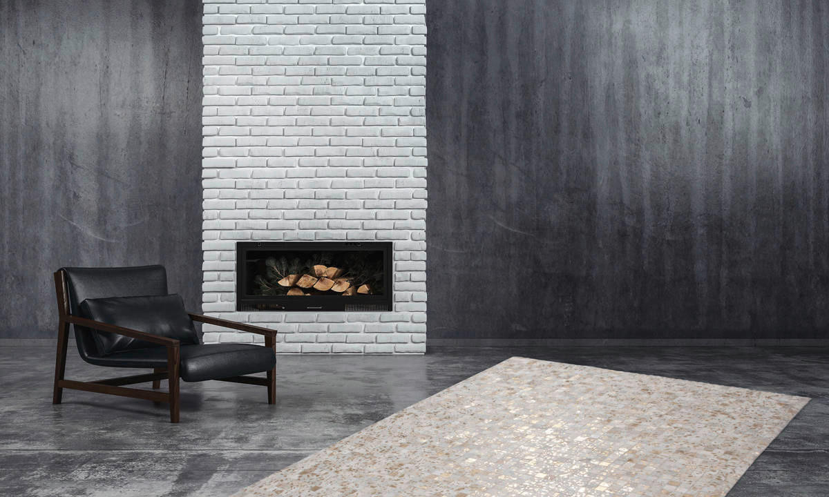 360Living Teppich Rocket elfenbein B/L: ca. 200x290 cm Rocket - gold/elfenbein (200,00/290,00cm) - 360Living
