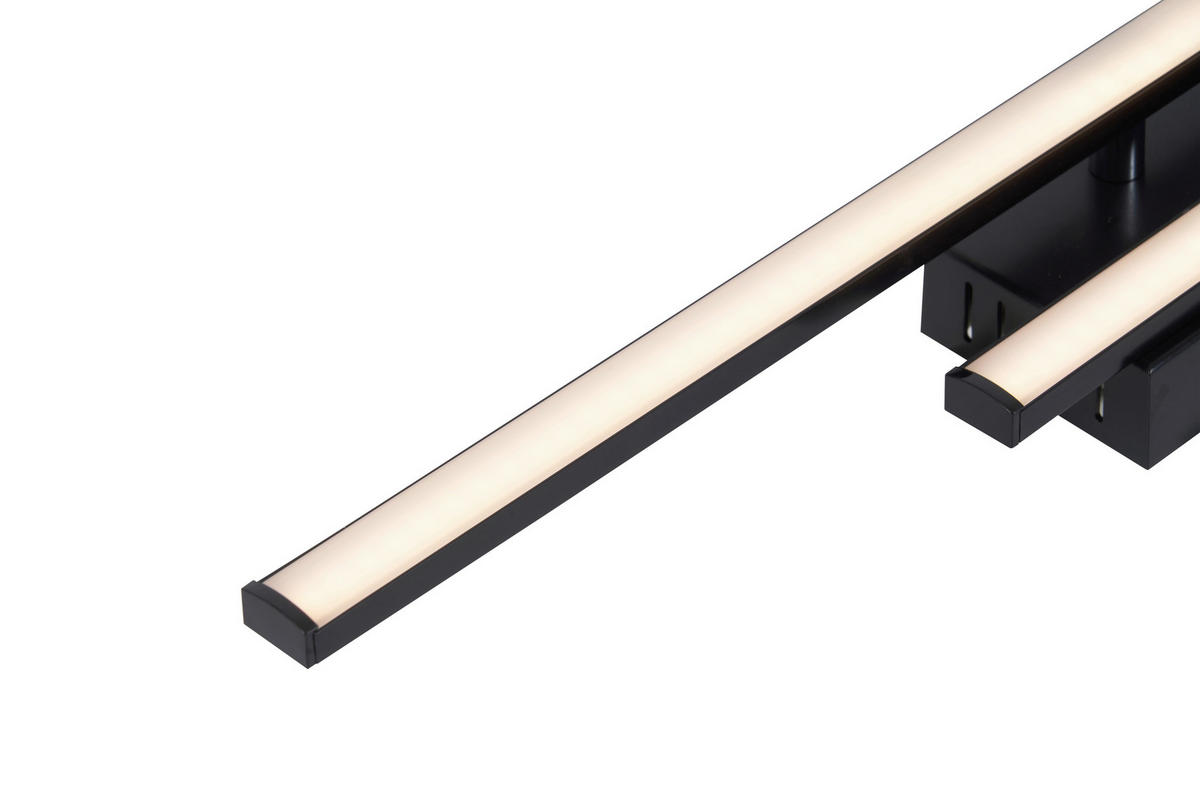 POCOline LED-Deckenleuchte schwarz Kunststoff B/H/L: ca. 7x5,6x50 cm LED-Deckenleuchte_Cleo - schwarz (50,00/7,00/5,60cm) - POCOline