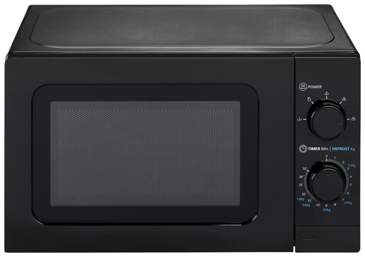 POCOline Mikrowelle MM720C2GX-PM schwarz Metall B/H/T: ca. 44x26x33 cm ca. 20 l Mikrowelle_Barcelona - schwarz (44,00/26,00/33,00cm) - POCOline