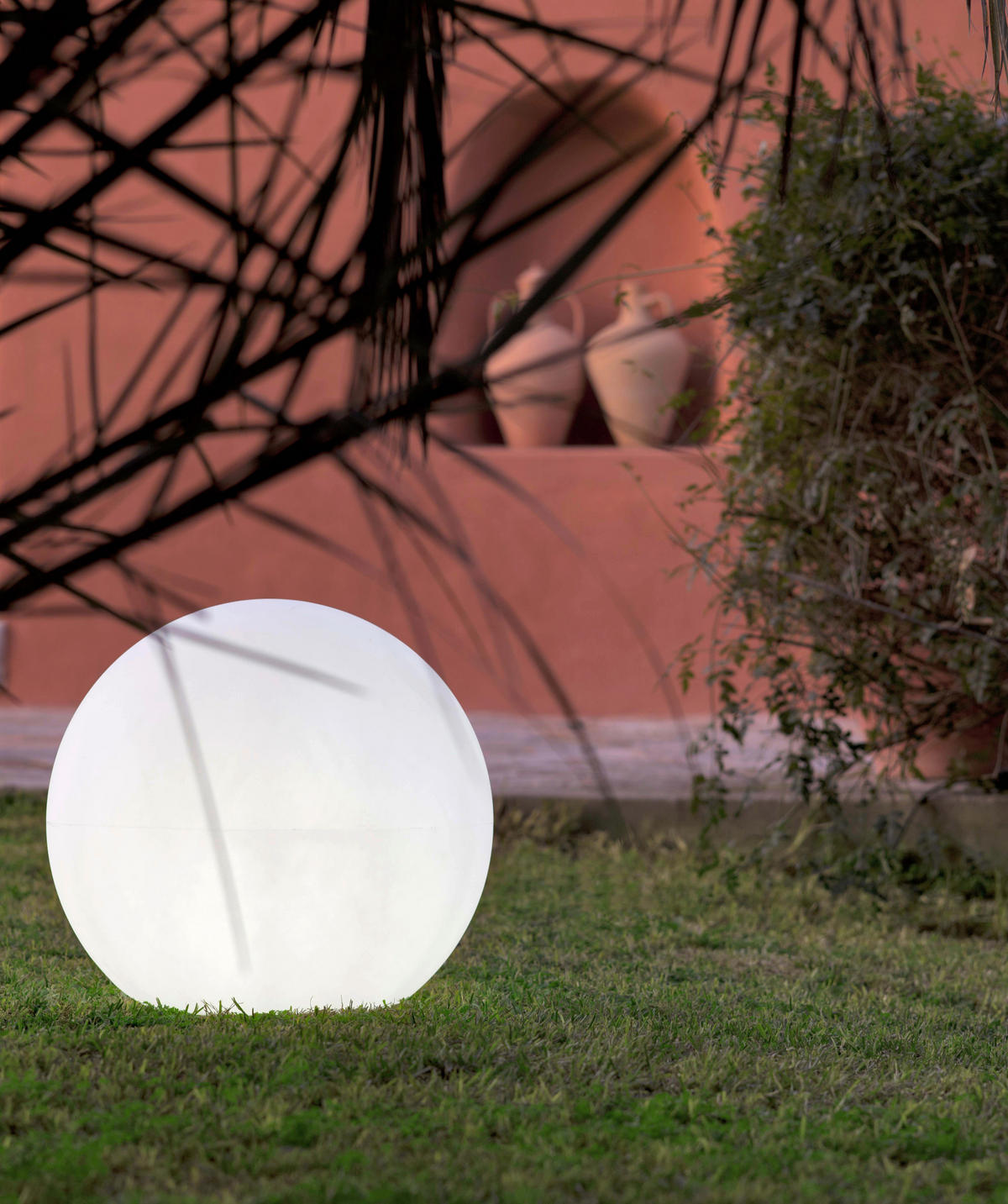 LED-Dekoleuchte transparent B/H/L: ca. 40x35x40 cm BULY 40 - transparent (40,00/40,00/35,00cm) - NewGarden