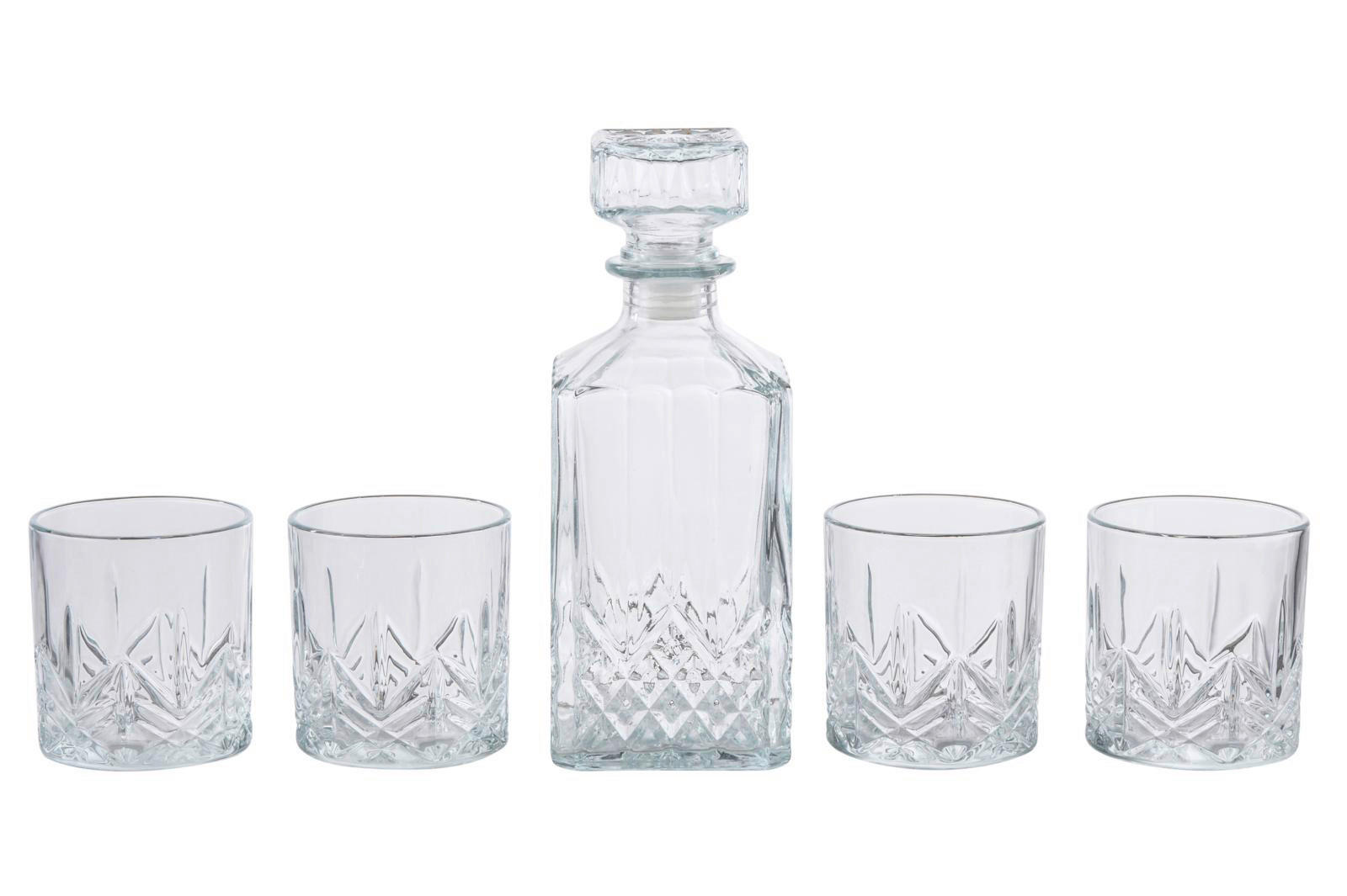 Whiskey Gläser transparent Whiskeygläserset_5tlg. - transparent