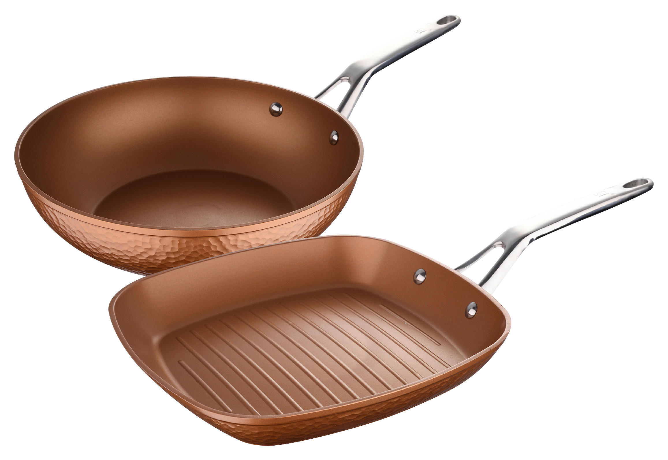 BERGNER Pfannenset Origen Kupfer Aluminium 2 tlg. Origen - Kupfer - BERGNER