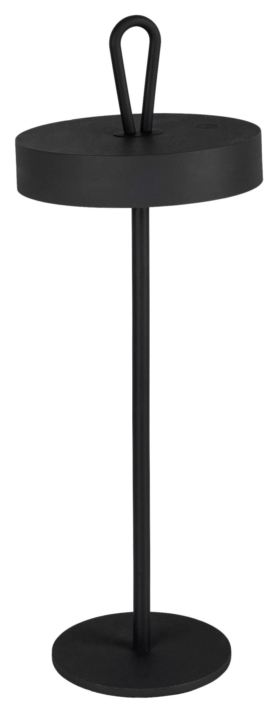 Näve Leuchten Tischleuchte 5315322 schwarz Metall Kunststoff B/H/T: ca. 12,5x35x12,5 cm 1 Brennstellen Ella - schwarz (12,50/35,00/12,50cm) - Näve Leuchten