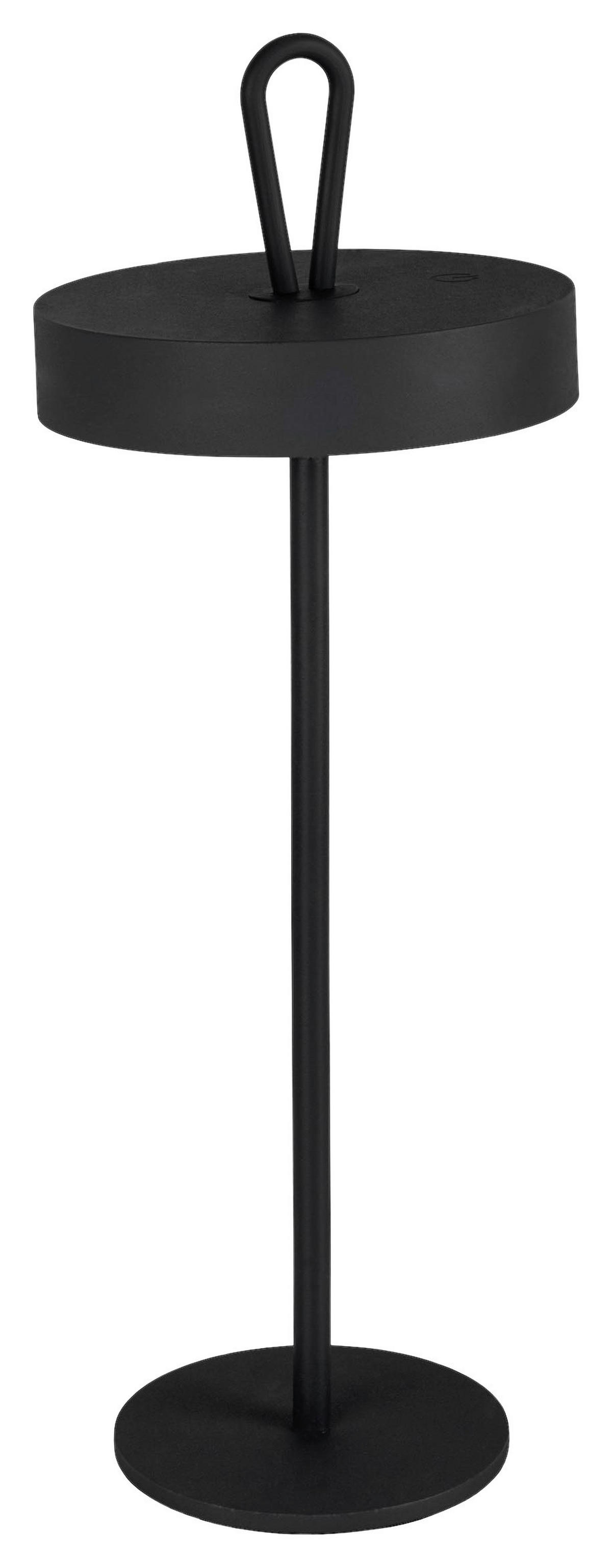 Näve Leuchten Tischleuchte 5315322 schwarz Metall Kunststoff B/H/T: ca. 12,5x35x12,5 cm 1 Brennstellen Ella - schwarz (12,50/35,00/12,50cm) - Näve Leuchten