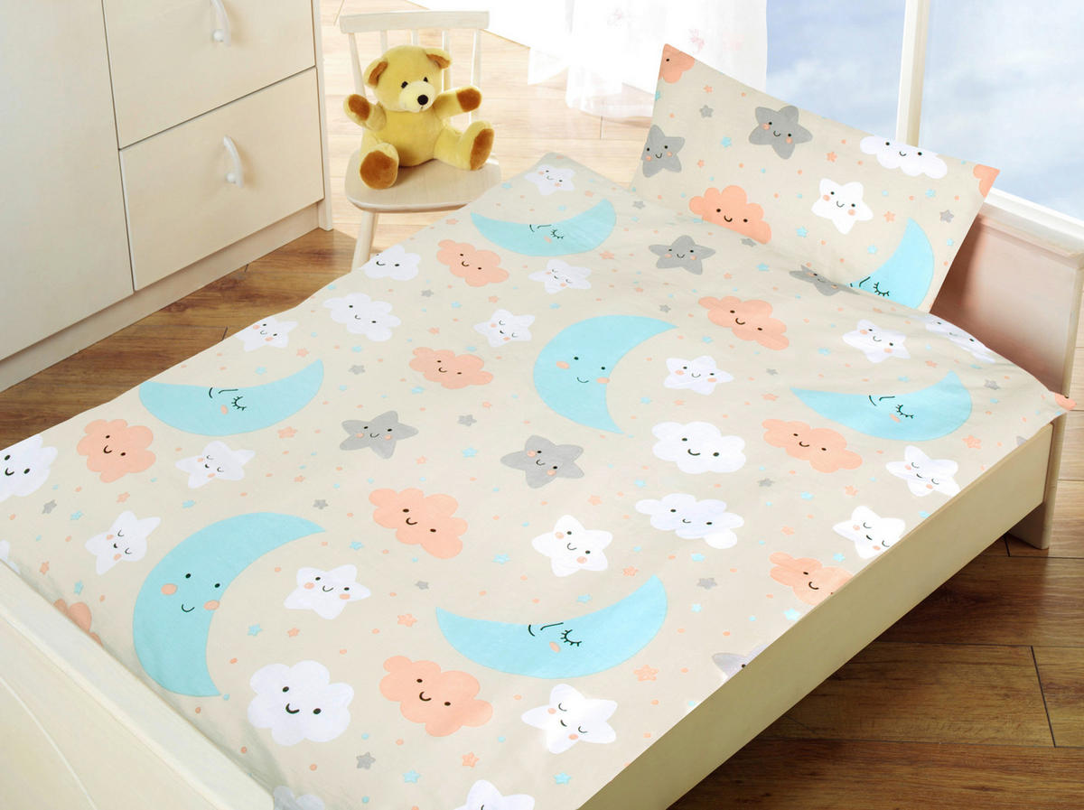 Renforce Bettwäsche Renforce Bettwäsche_Renforce Mond 100x135cm - Multi (100,00/135,00cm)