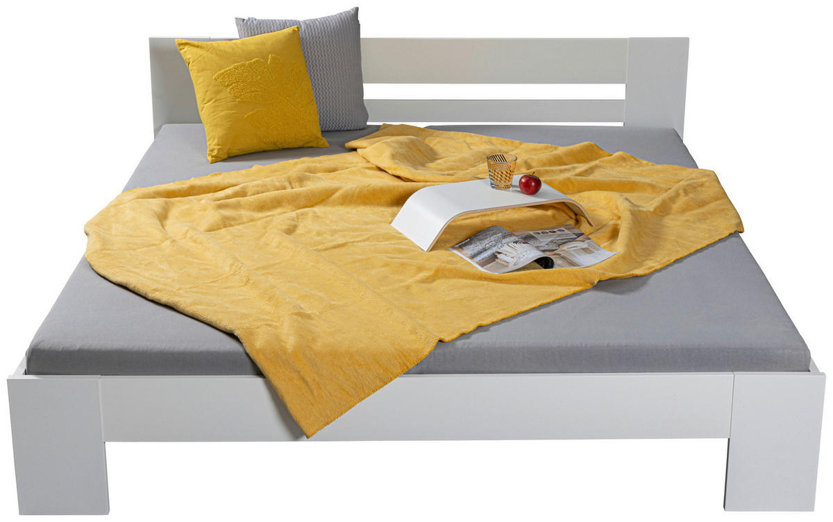 Bett Annik 180x200 weiß Annik 180x200 - weiß (204,00/186,00/71,00cm) - Inter Link