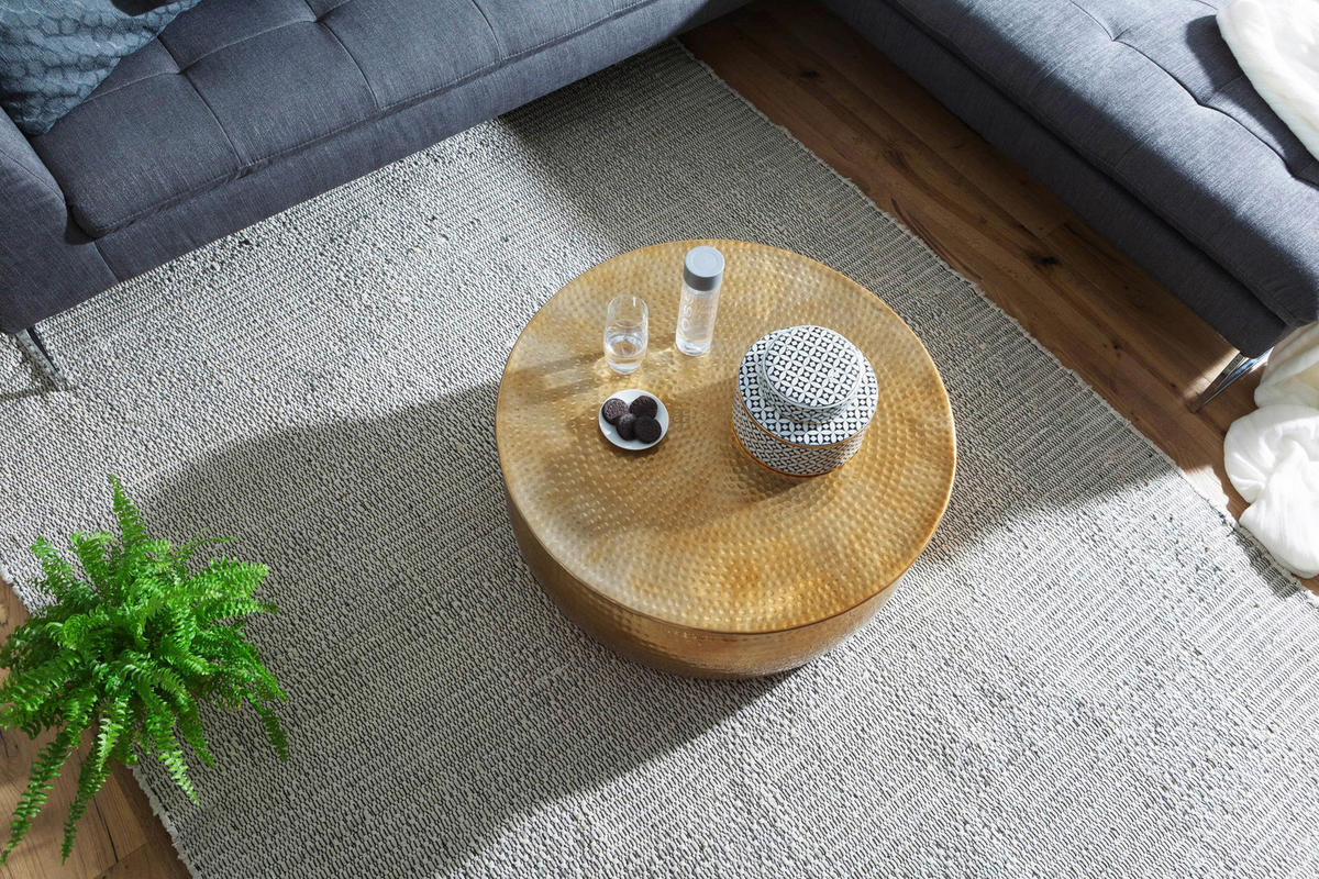 Couchtisch gold B/H/T: ca. 0x31x0 cm Couchtisch - gold (0,00/31,00/0,00cm) - Wohnling