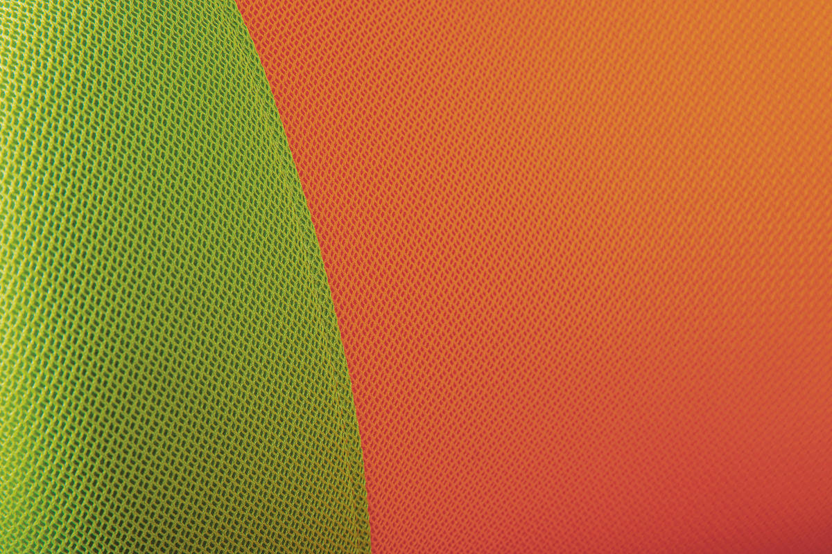Drehstuhl Jessi orange grün Jessi - orange/grün (52,00/103,50/56,00cm) - Inter Link