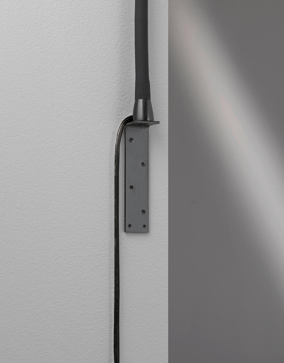 Fischer & Honsel LED-Wandspot 30167 schwarz Metall Acryl B/H/T: ca. 4x57x4 cm 1 Brennstellen Raik - schwarz (4,00/57,00/4,00cm) - Fischer & Honsel