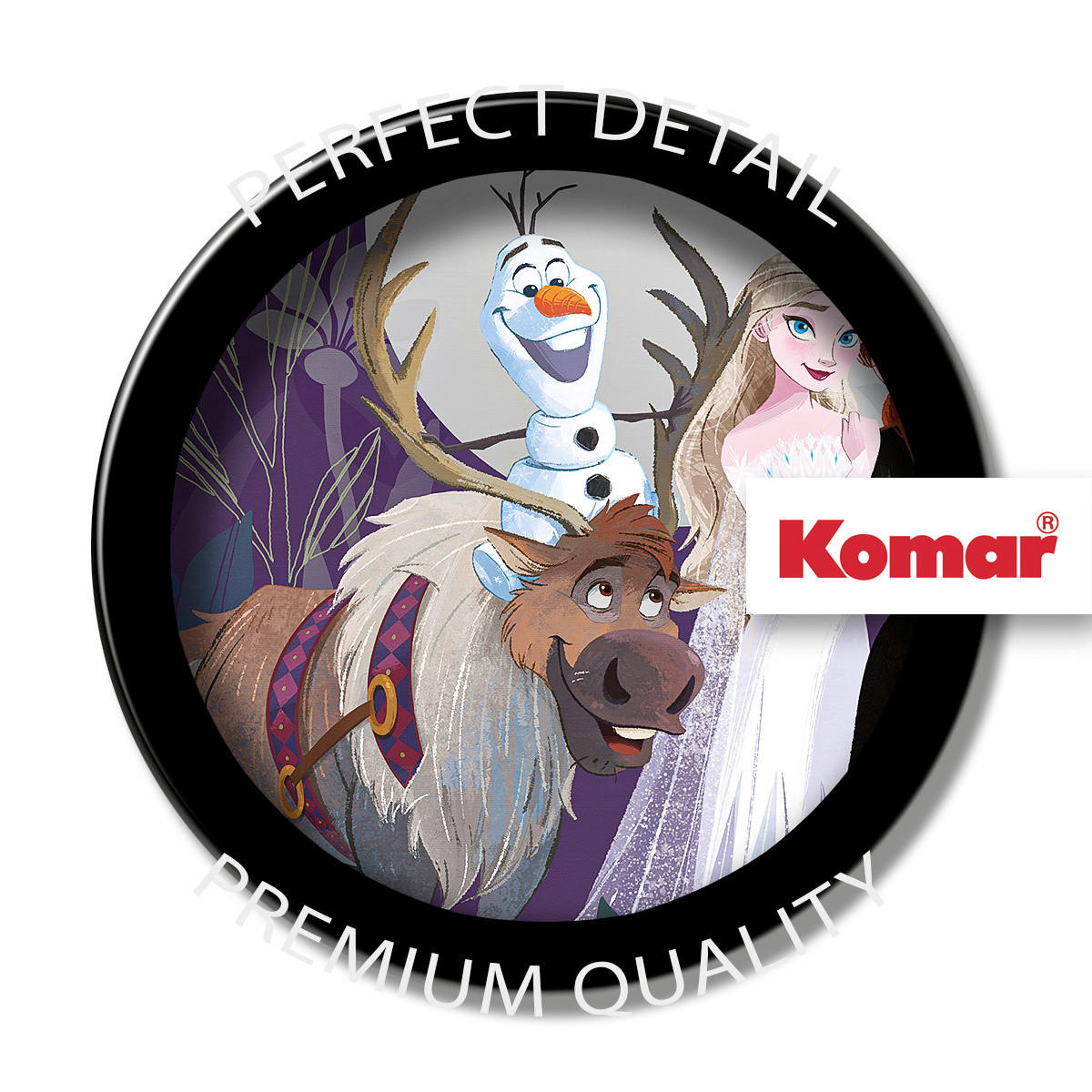 Komar Fototapete Frozen Full Moon Hike B/L: ca. 200x250 cm Frozen Full Moon Hike - (200,00/250,00cm) - Komar