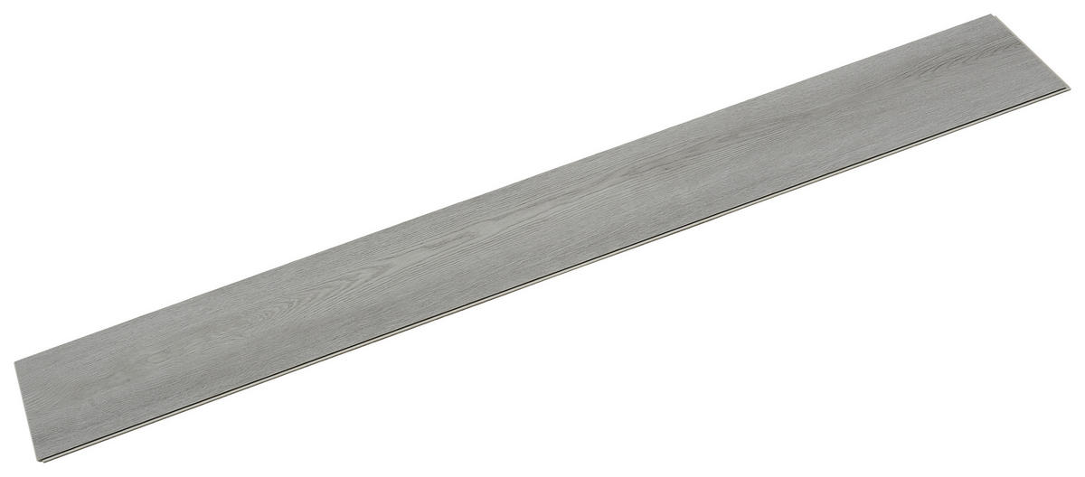 Click-Vinylboden Eiche grau ca. 2,664 m² im Paket  B/L: ca. 18,2x122 cm pro Paket Eiche grau ca. 2,664 m² im Paket - grau (18,20/122,00cm)